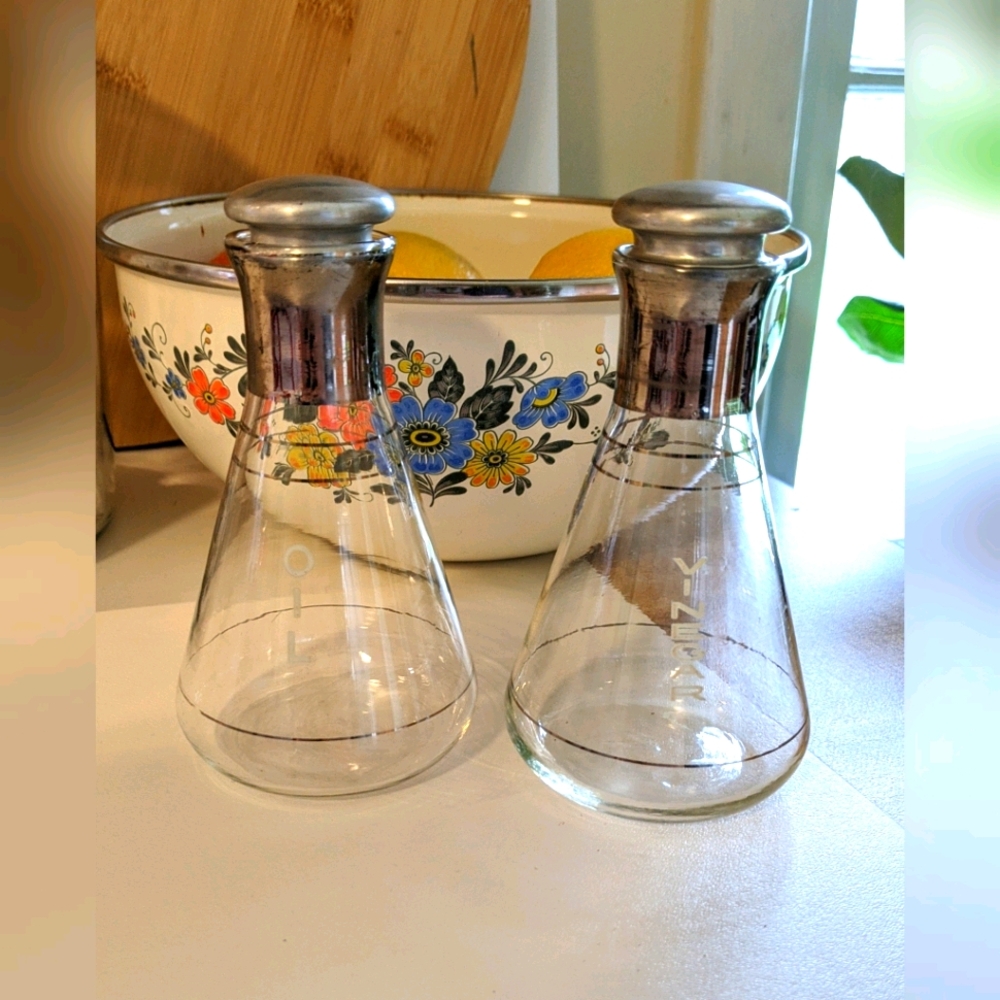 SOLD Oil and Vinegar Jars